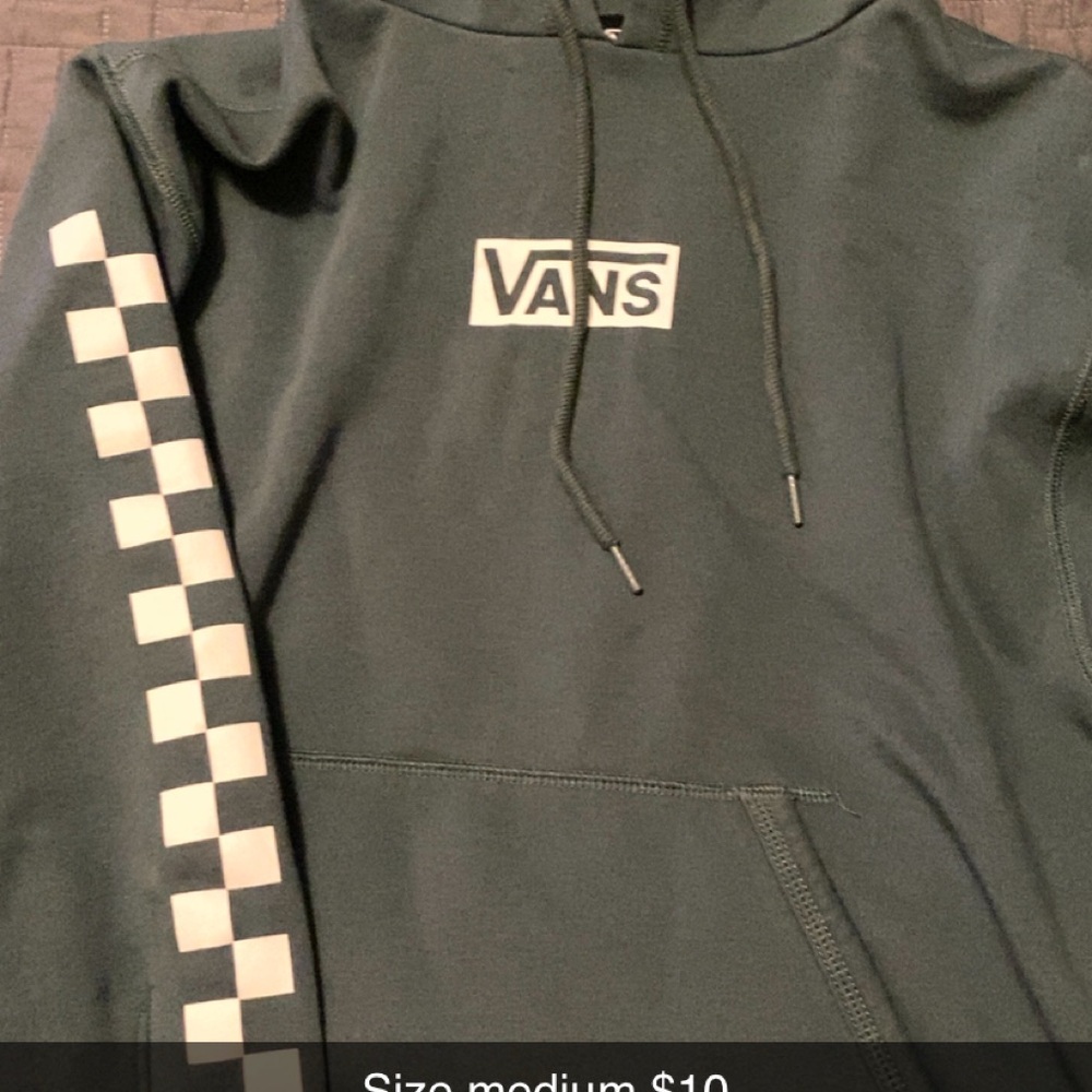 Vans Black and White Hoodie